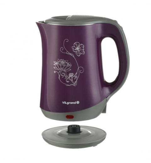Чайник електричний VS-304F фіолетовий ТМ VILGRAND, фото 2